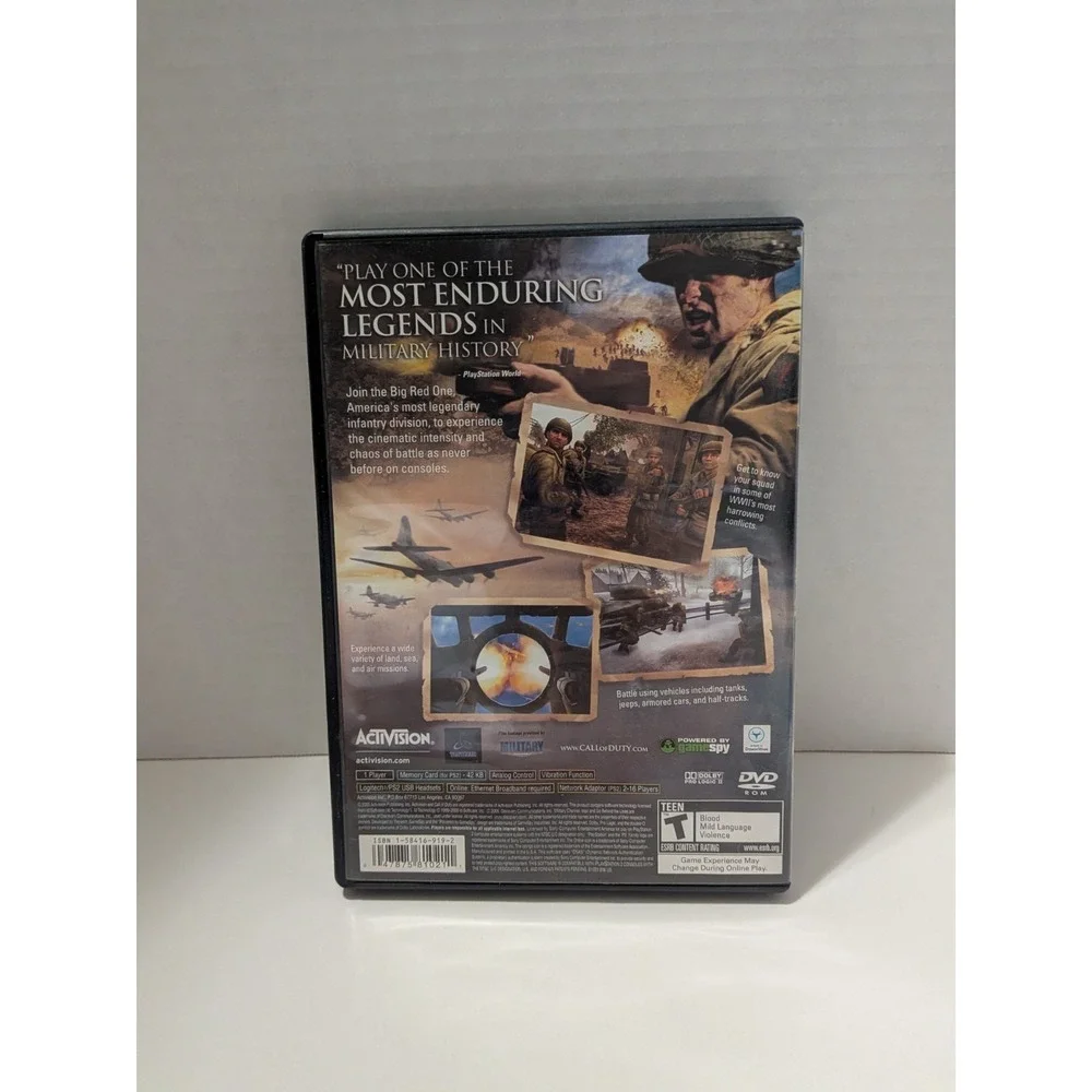 Call of Duty 2: Big Red One (Sony PlayStation 2, 2005)